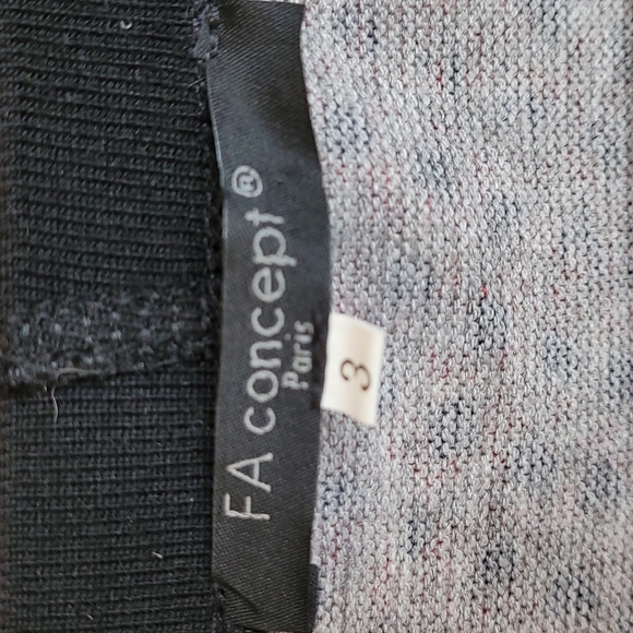 Sweater by FA concept Paris, gray tones, size 3 - Picture 3 of 6